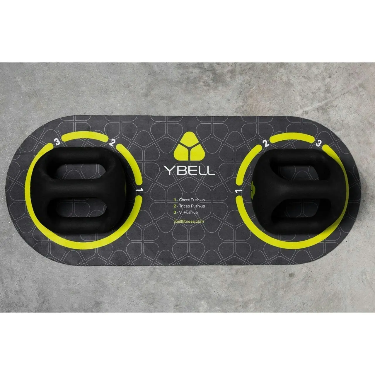 YBell 72cm Compact Fitness Mat Core Workout Exercise Home Gym Weight Training