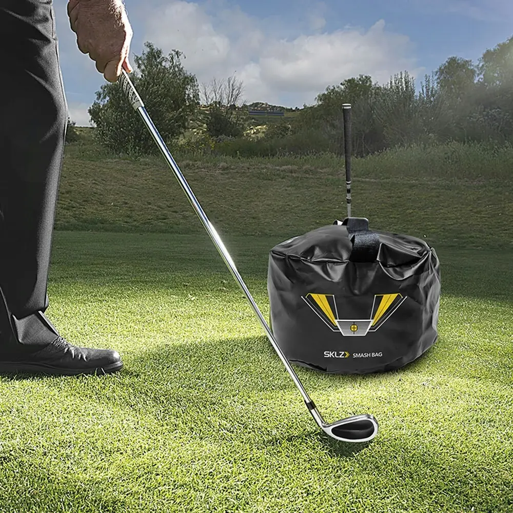 SKLZ Golf Trainer Smash Bag Swing Practice/Accuracy Training Sports Aid Black