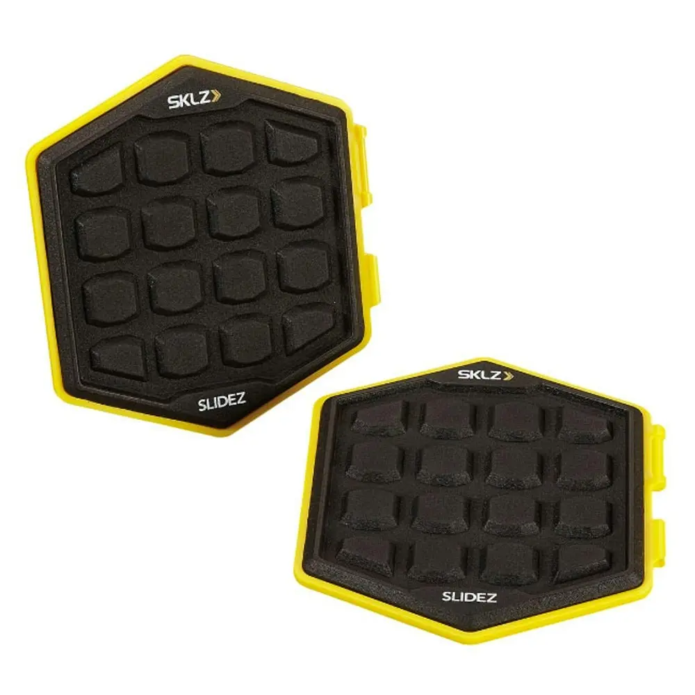 2pc SKLZ Slidez Indoor Core Stability/Sliding/Fitness/Gym/Balance/Training Discs