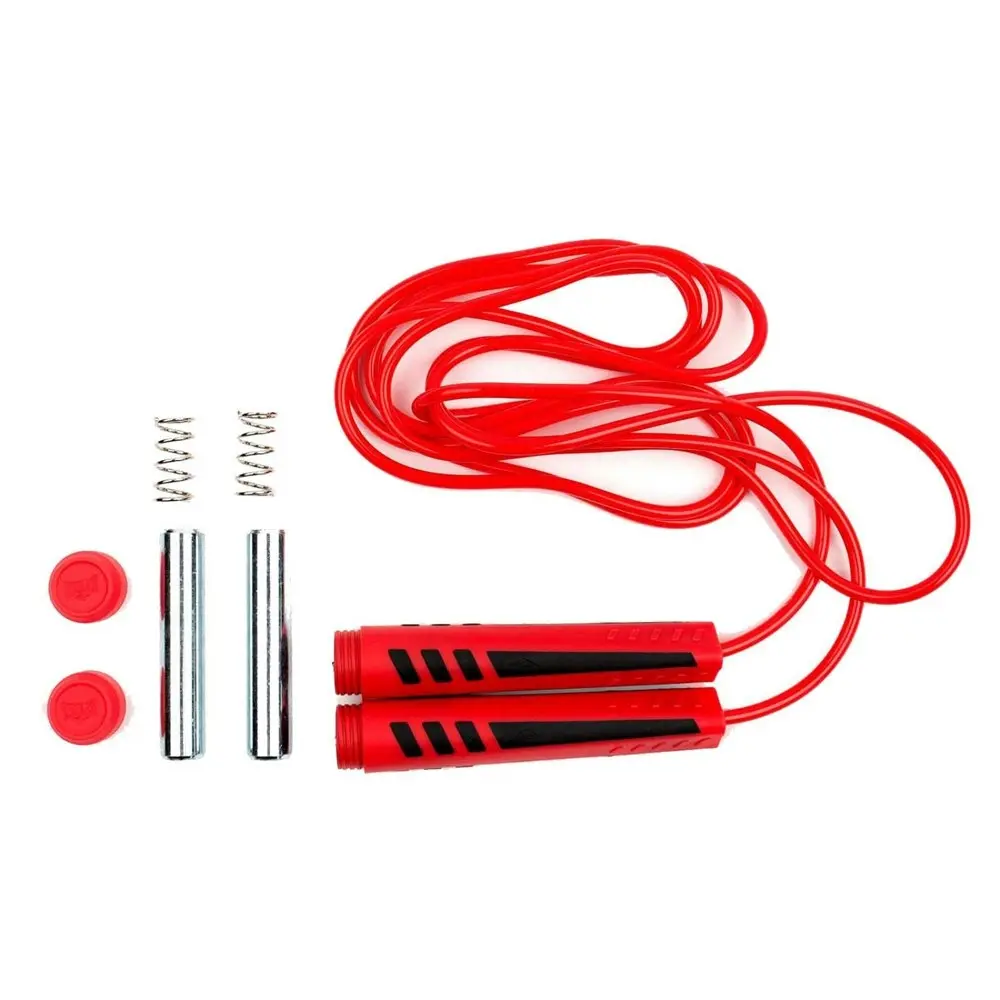 Everlast Cardio/Speedtraining/Gym Weighted Training Fitness Jump Rope 11ft Red