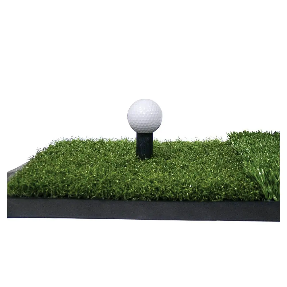 SKLZ 23.5in Golf Training Indoor/Outdoor Portable Grass Launch Pad/Tee Mat Set