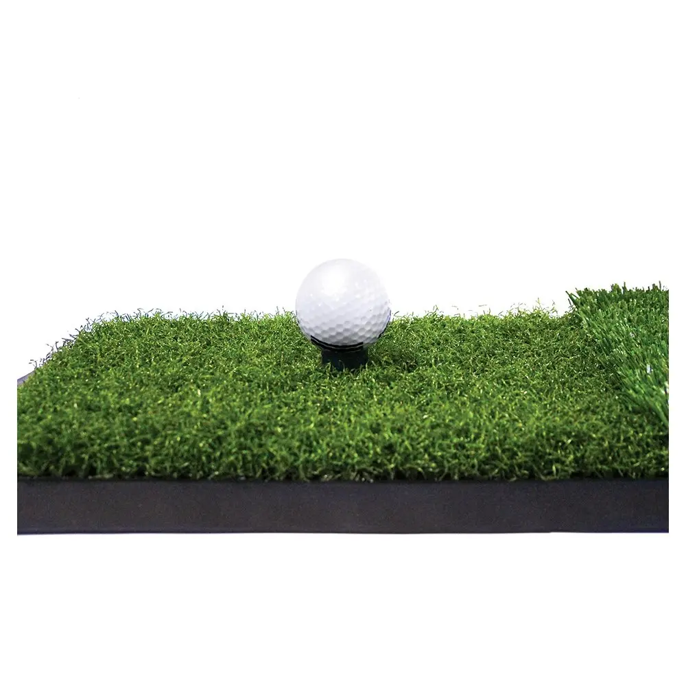 SKLZ 23.5in Golf Training Indoor/Outdoor Portable Grass Launch Pad/Tee Mat Set