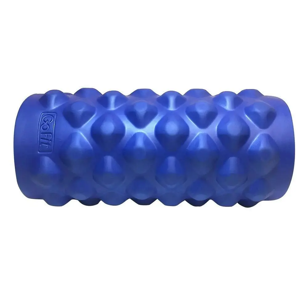 Gofit 33cm Extreme Go Roller Massage Fitness/Gym Muscle Recovery Massager Blue