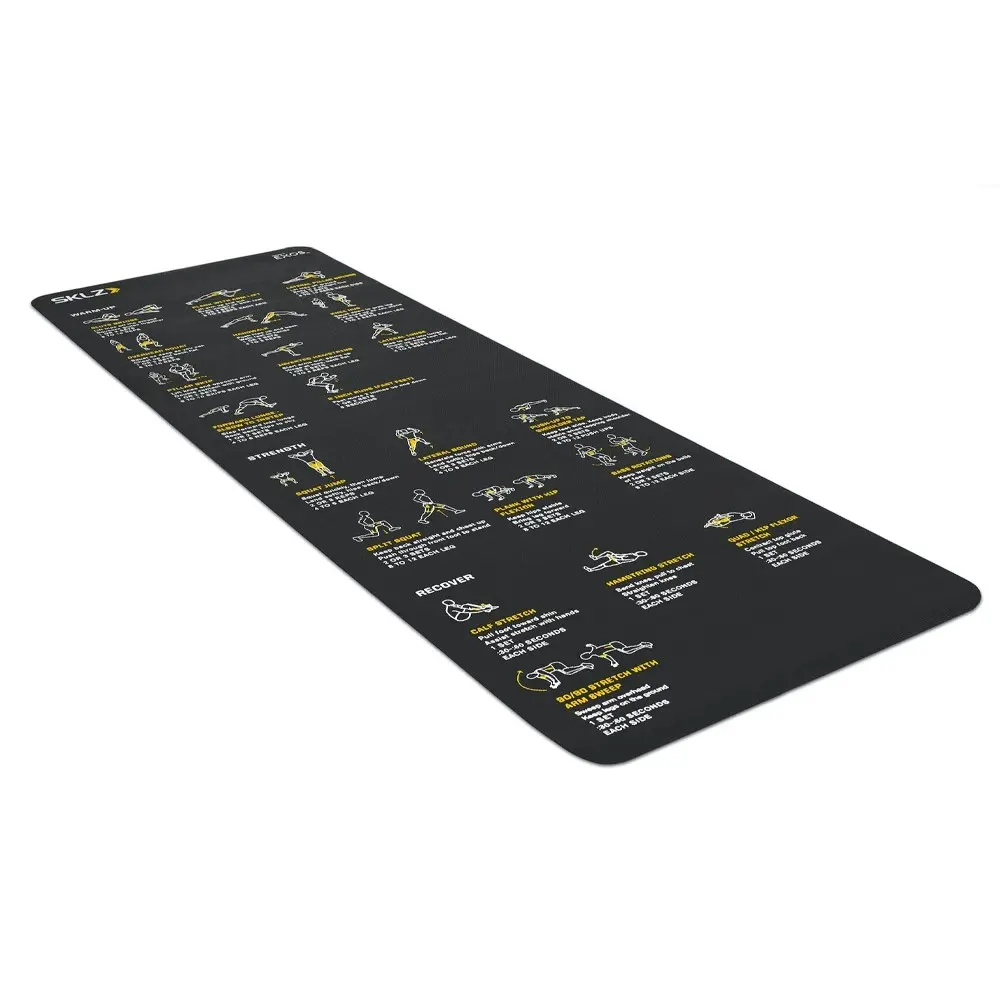 SKLZ Illustrated Chart Trainer Excersice Mat Yoga/Pilates/Gym Work Out Fitness