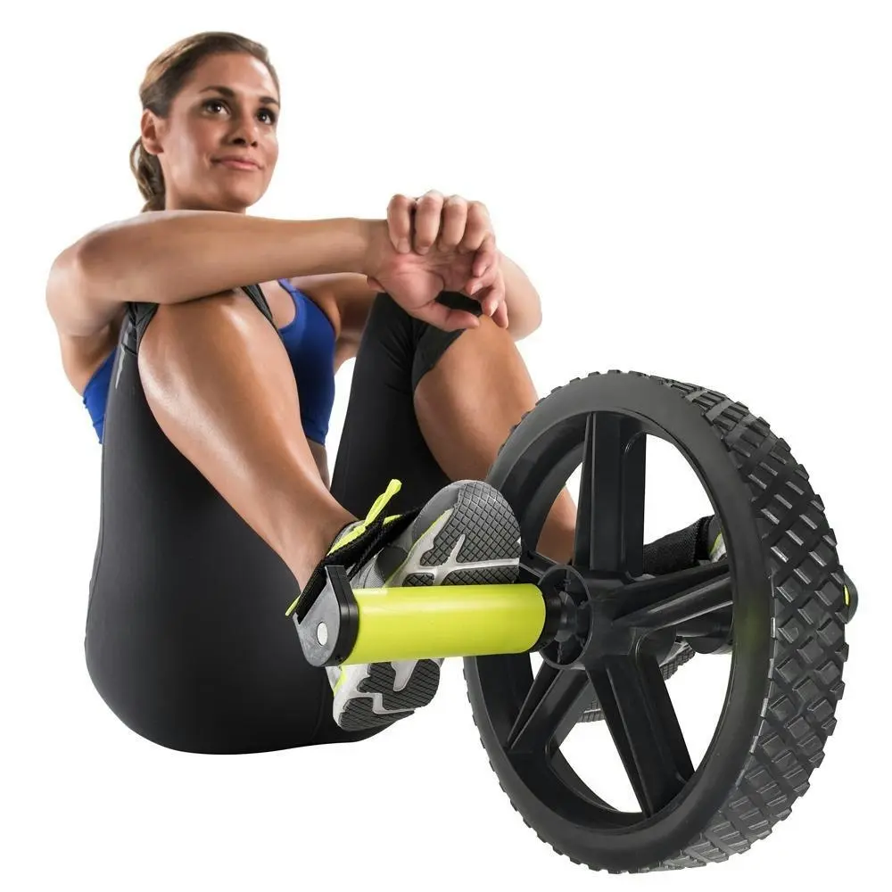 Gofit 38cm Slip Resistance Fitness Gym Ab/Core Training Exercise Roller Wheel