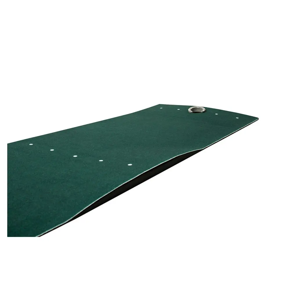 SKLZ 10' Vari-Break Golf Practice Indoor Swing Training Green Mat w/Putt Pocket