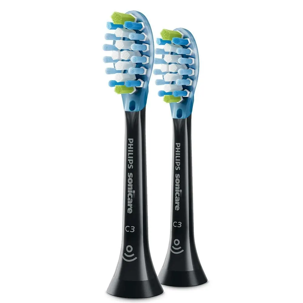 2PK Philips Sonicare Plaque C3 Replacement Brush Heads for Electric Toothbrush B