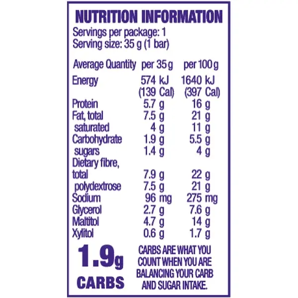 15pc Atkins Low Carb/Sugar 35g Endulge Protein Bar Diet Snack Caramel Nougat