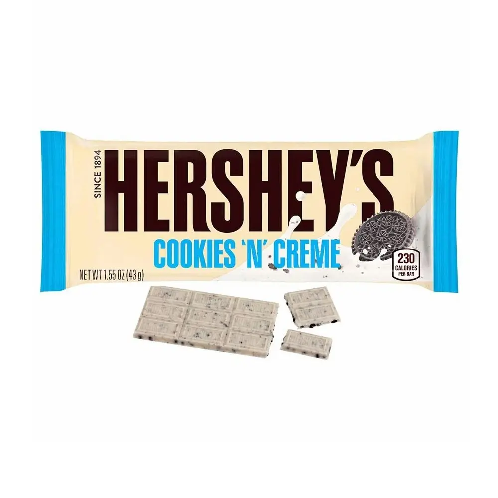 36PK Hershey's Cookies 'N' Cream 1.58 kg Confectionery Milk/Chocolate/Sweet