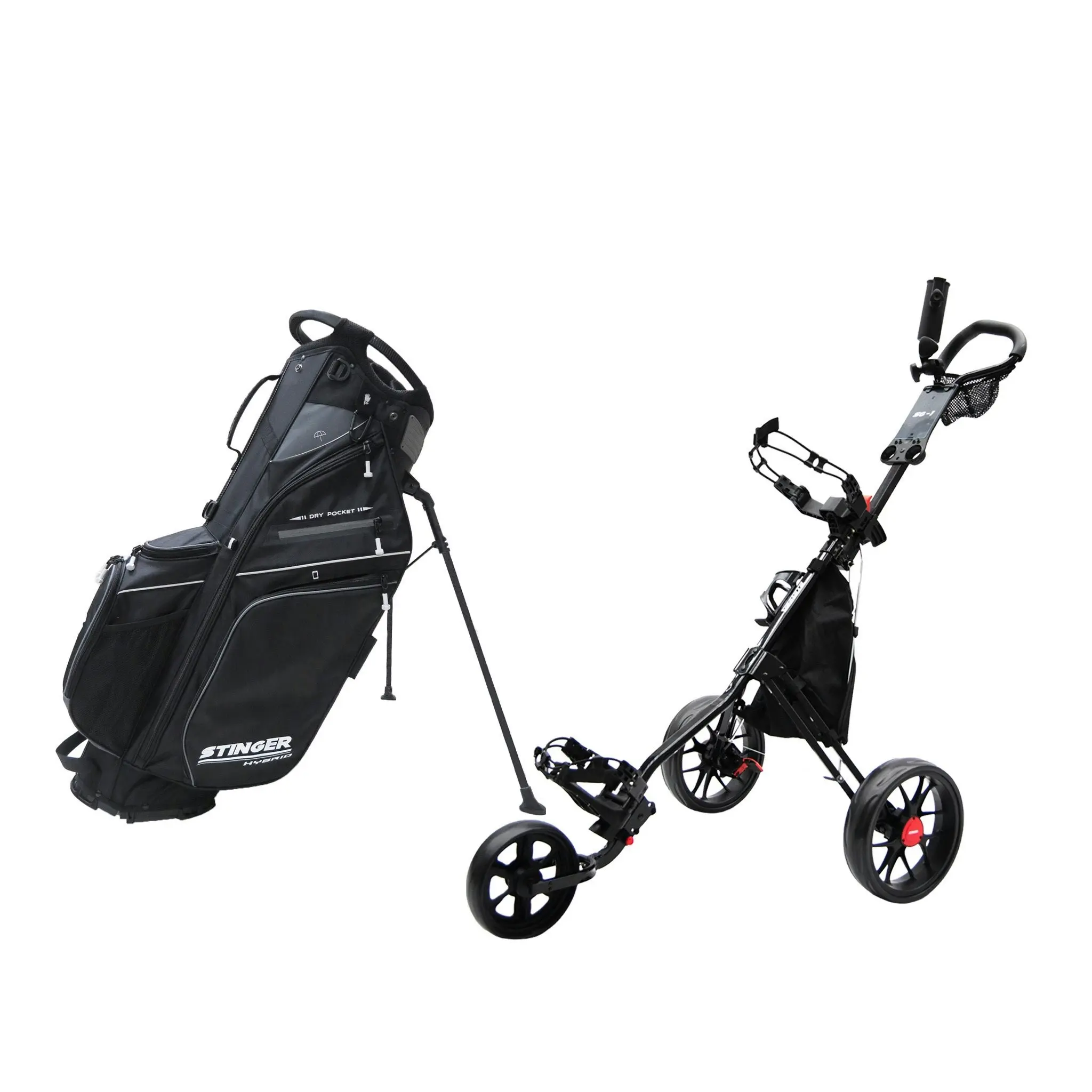 Stinger SG-1 Golf Buggy & Golf Bag Bundle