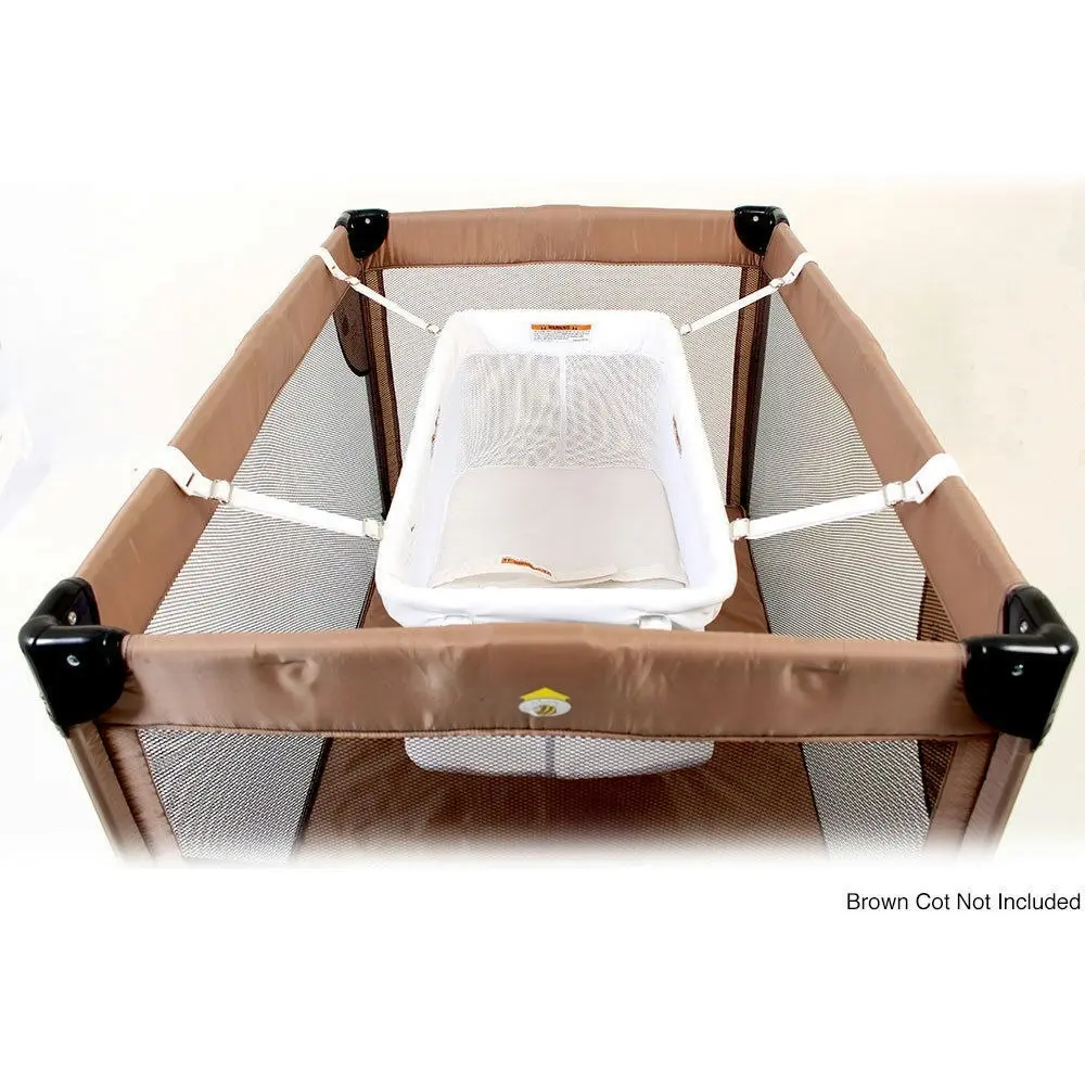 Vee Bee Alto White Newborn/Baby Bassinet/Hammock for Most Portable Cot/Commuter