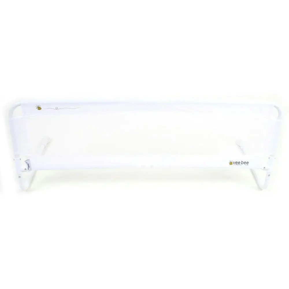 Vee Bee 105cm White Safety Cot/Bed Rail Guard Protection for Baby Infant Toddler