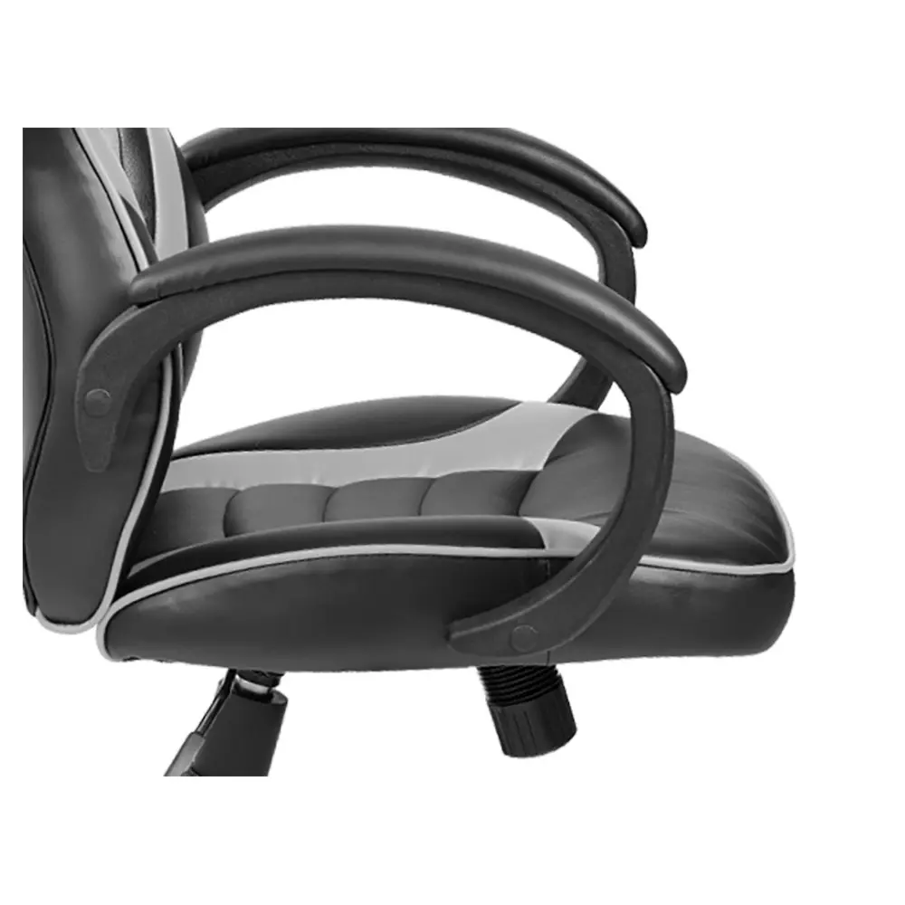 Pure Acoustics Black/Grey Spider X Gaming/Office Swivel Chair Tiltable