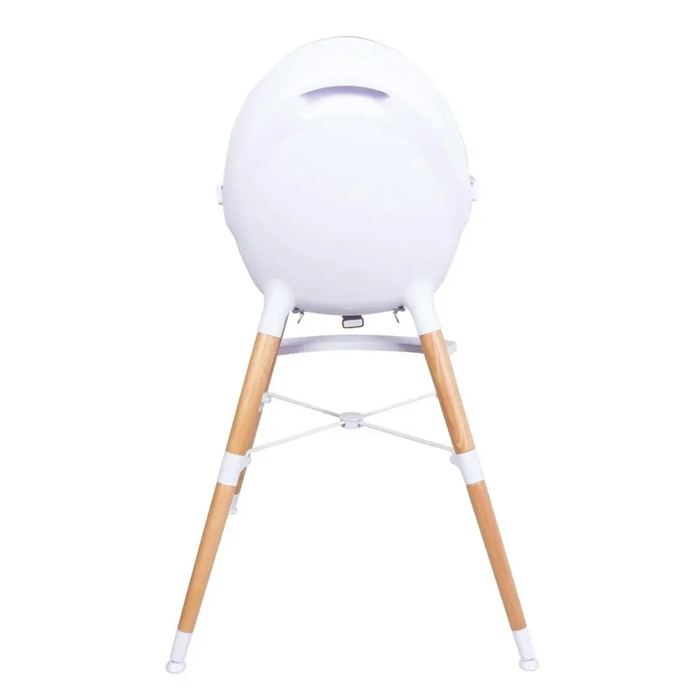 Bebe Care Zuri 6m+ Baby/Toddler High Feeding Chair w/Table Tray Natural WH/GRY