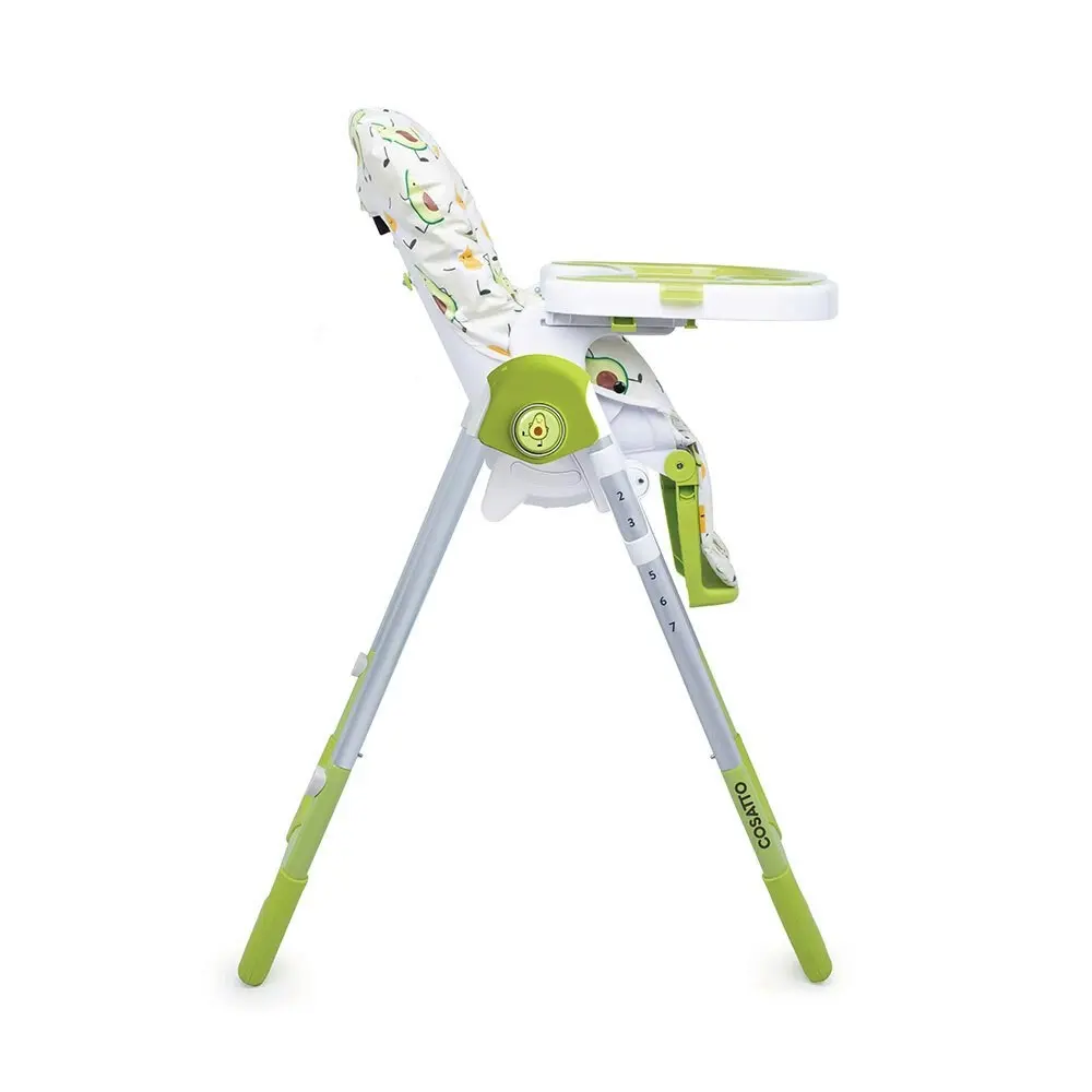 Cosatto Noodle Feeding Highchair Strictly Avocados Baby/Infant/Toddler 0m+