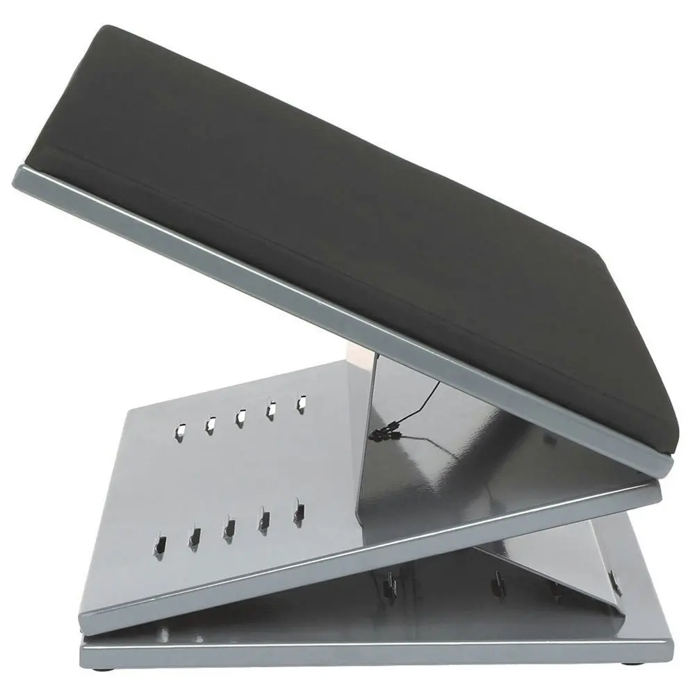 Kensington Ergonomic Footrest Height/Angle Adjustable Office/Work Desk/Posture