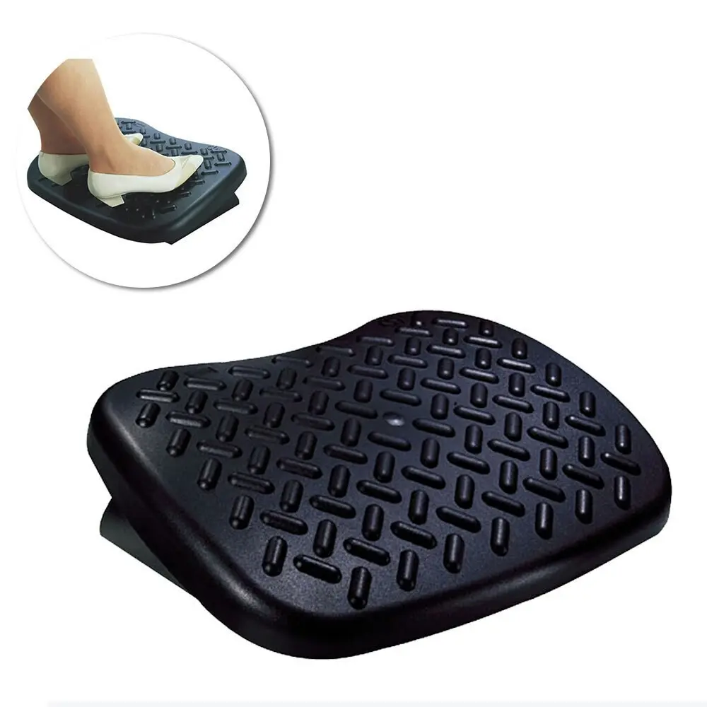 DAC Ultimate Self Adjustable Foot Rest f/ Work/Home/Study Feet Massager/Support