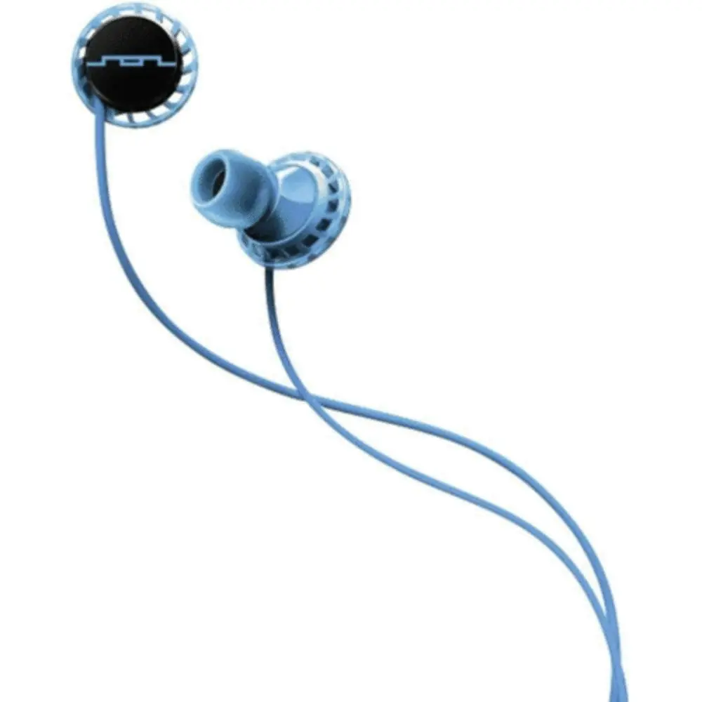 Sol Republic Relays Sport In-Ear Headphones Earphones w/Mic Control Blue