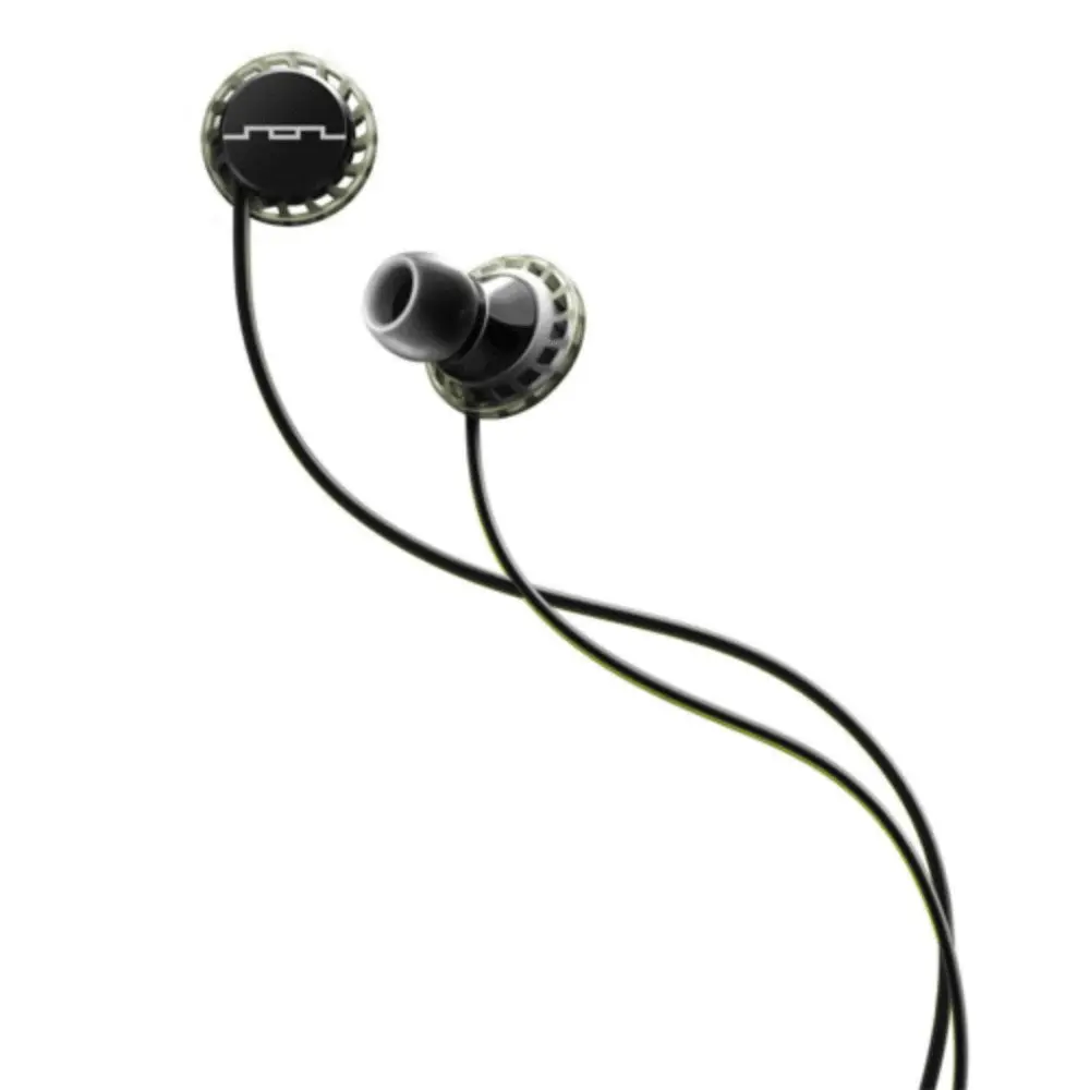 Sol Republic Relays Sport In-Ear Headphones Earphones w/Mic Control Black