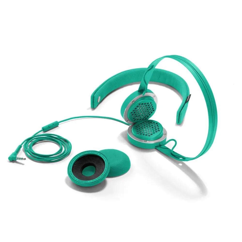 Urbanears Humlan On-Ear Headphones Headset w/Remote Mic for Smartphones Green