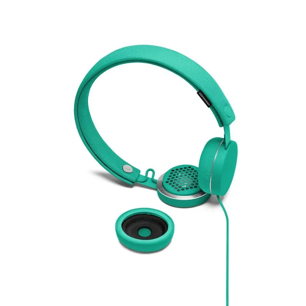 Urbanears Humlan On-Ear Headphones Headset w/Remote Mic for Smartphones Green