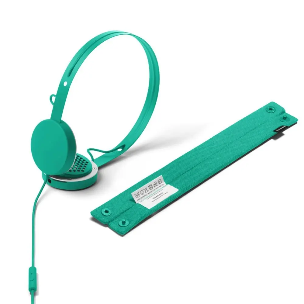 Urbanears Humlan On-Ear Headphones Headset w/Remote Mic for Smartphones Green