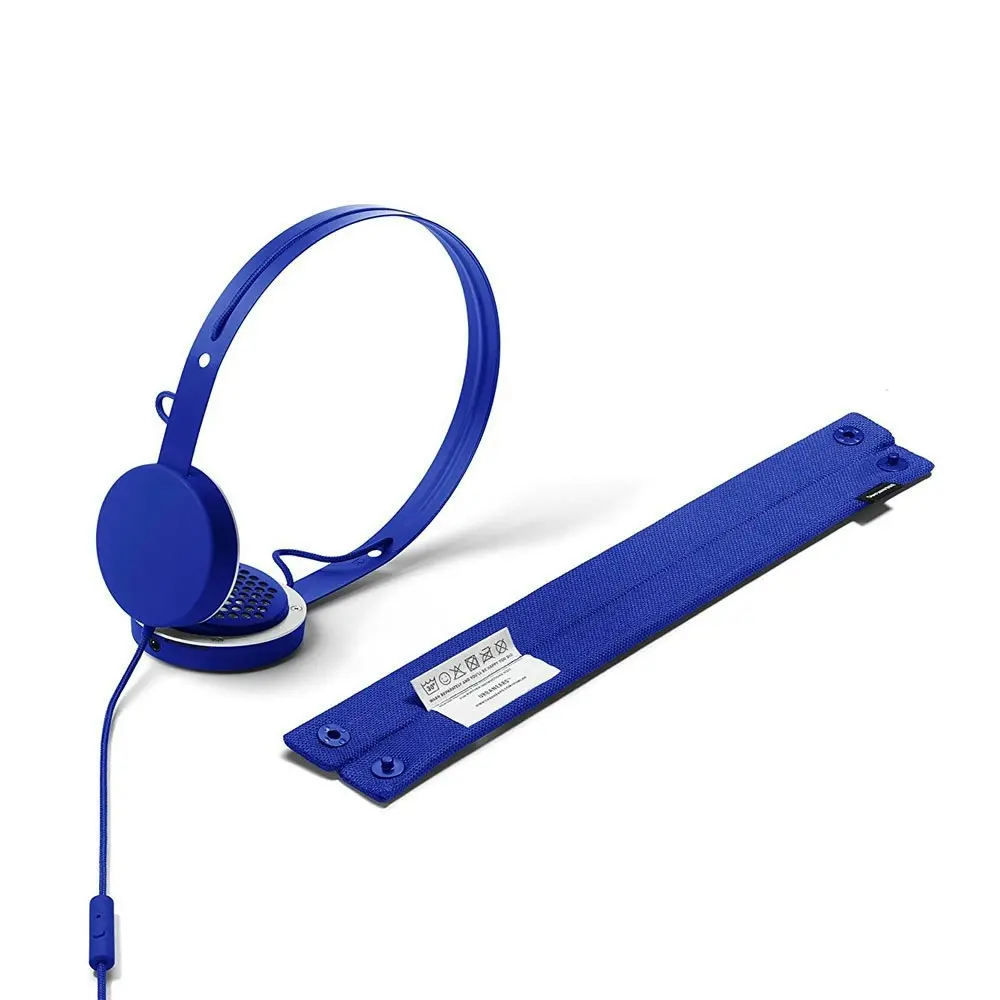 Urbanears Humlan On-Ear Headphones Headset w/Remote Mic for Smartphones Cobalt