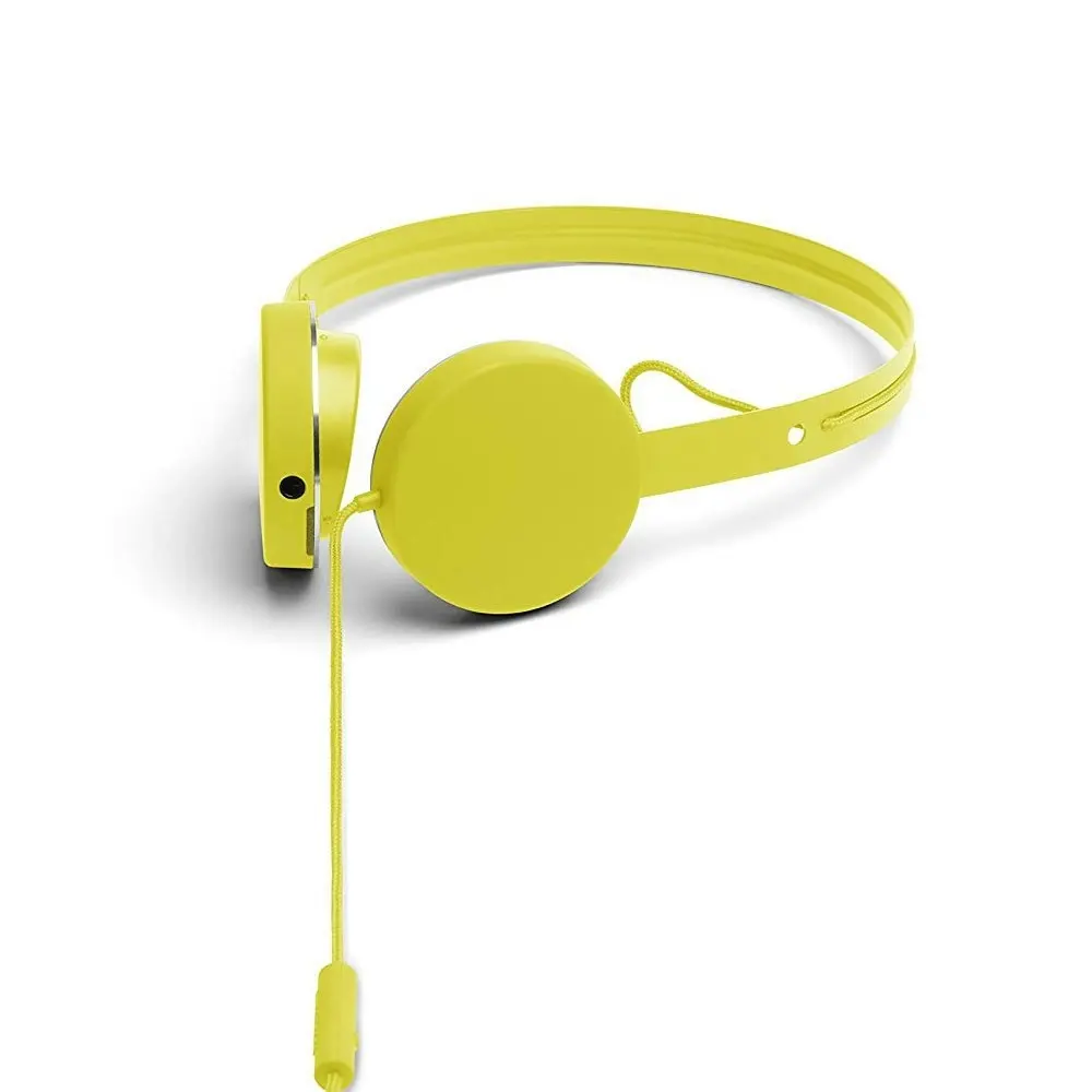 Urbanears Humlan On-Ear Headphones Headset w/Remote Mic for Smartphones Citrus