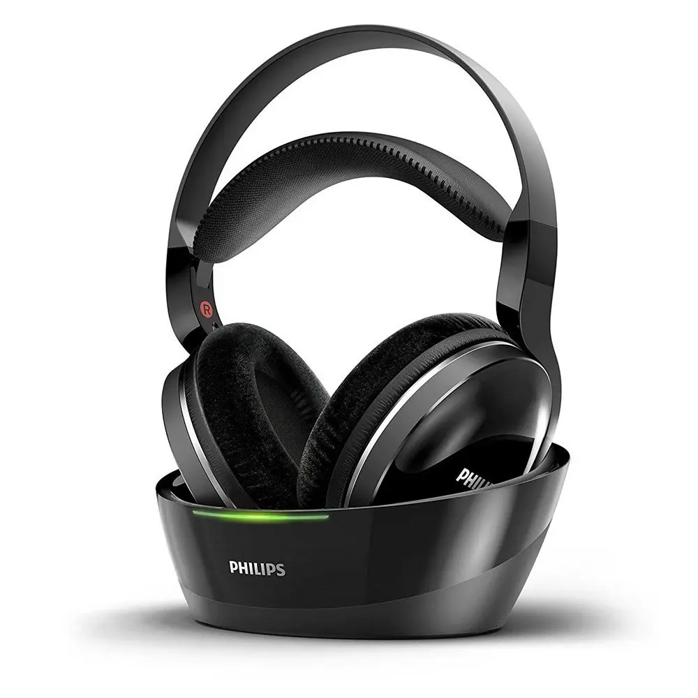 Philips SHD8850 Digital Wireless Headphones/Hi-Res Audio for TV/3.5mm/Optical