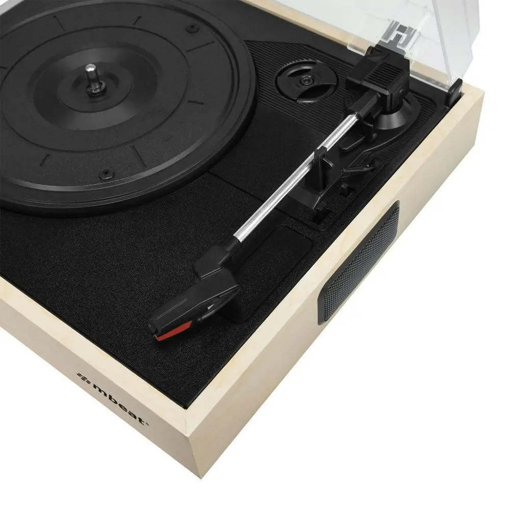 mBeat Slimline USB Turntable Digital Recorder/Built In Speakers/RCA/Vinyl Player