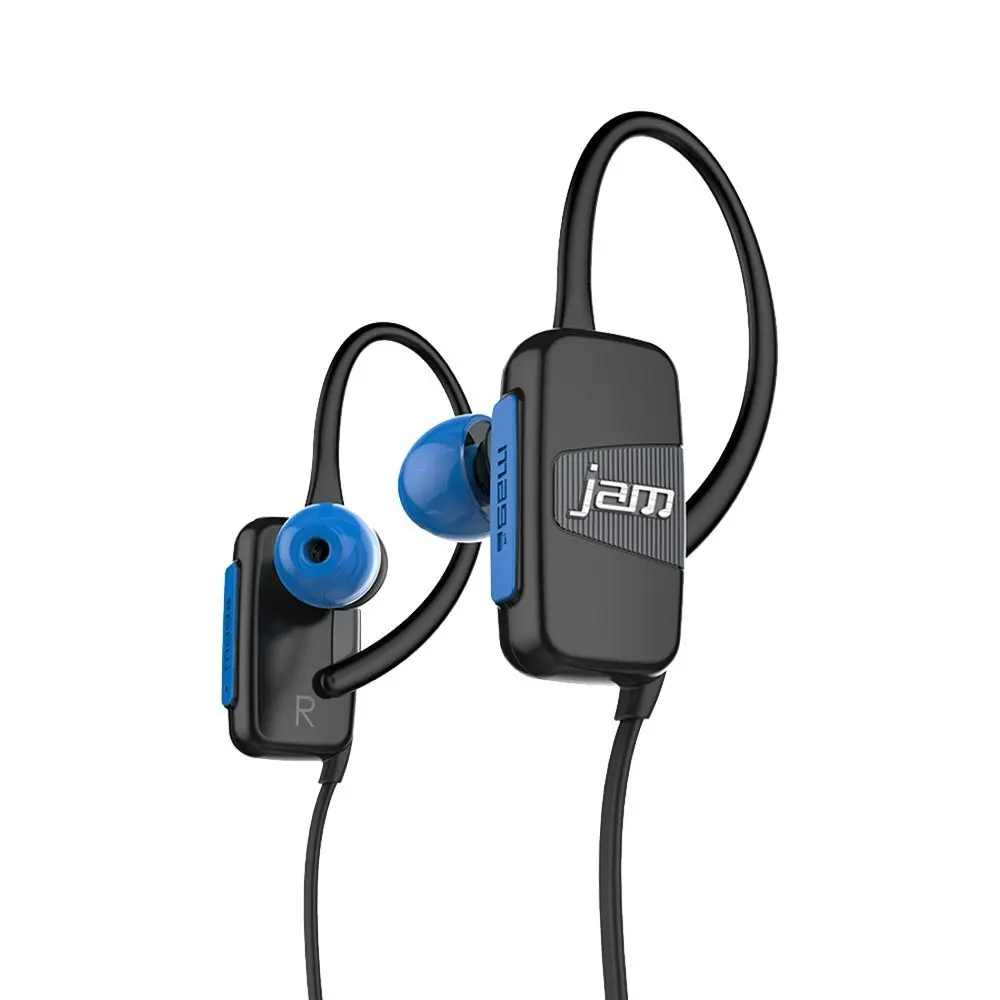 Jam Transit Mini Buds Bluetooth Sport Headset Wireless Earphones Sweatproof Blue