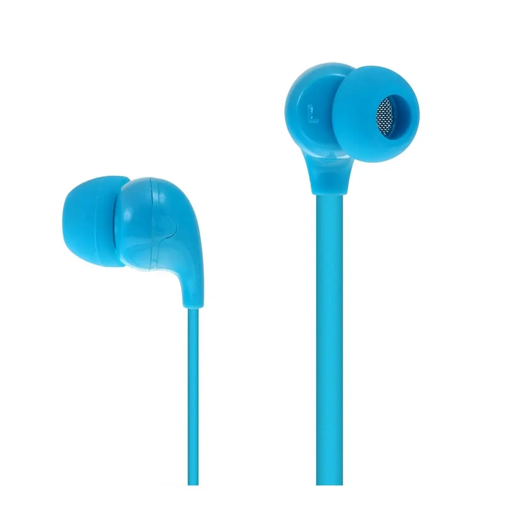 Moki 45° Comfort Buds In-Ear Earphones 3.5mm Jack for FM Radio/iPad/Laptop Blue