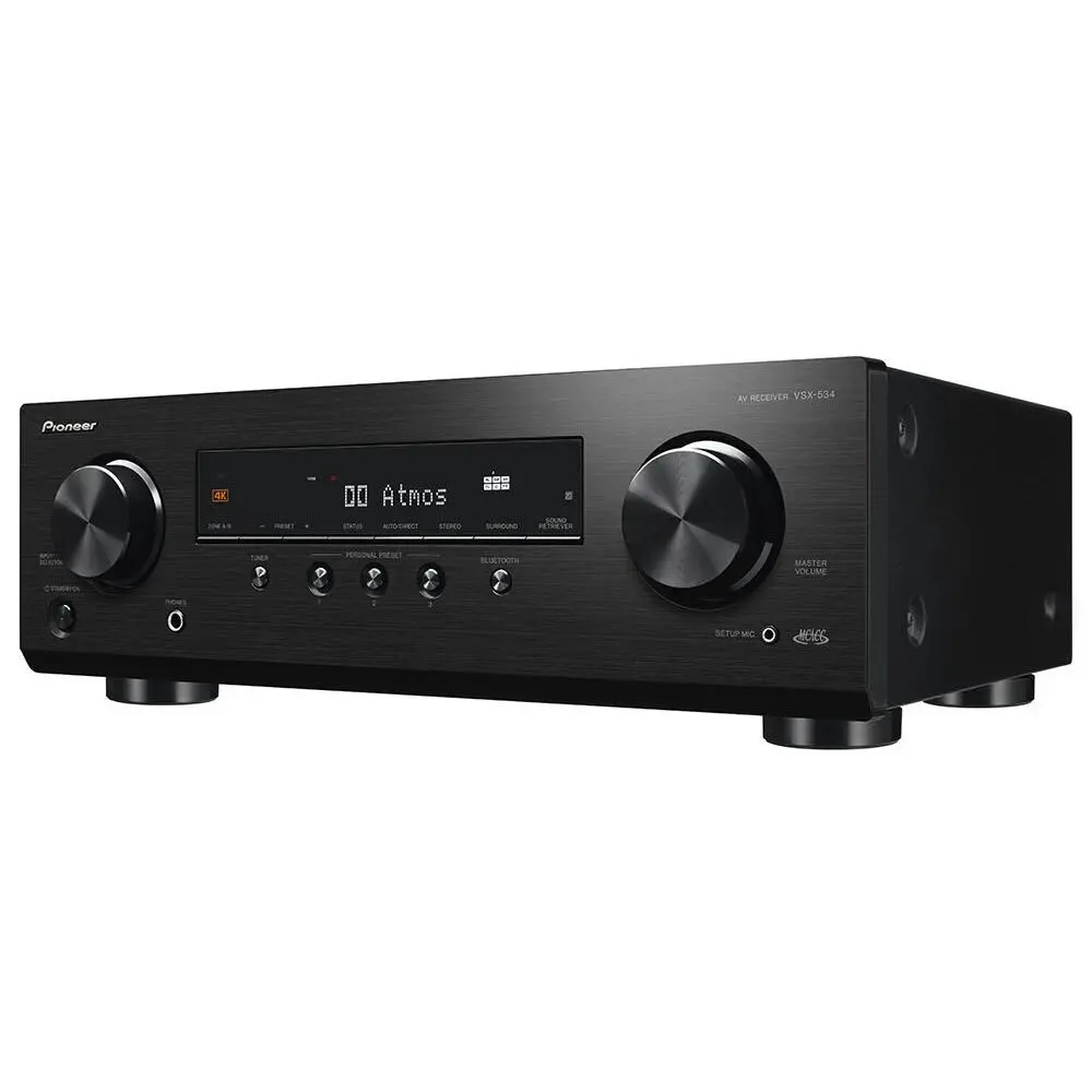 Pioneer VSX534 5.2CH AV Receiver Dolby Atmos 4K/HDR 465W Home Theatre Amplifier