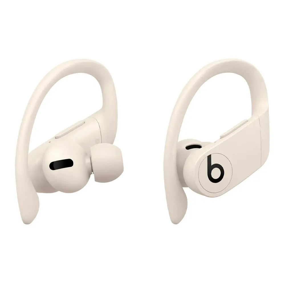 Beats Powerbeats Pro Wireless Bluetooth In Ear Hook Sport Earphones Ivory w/Case