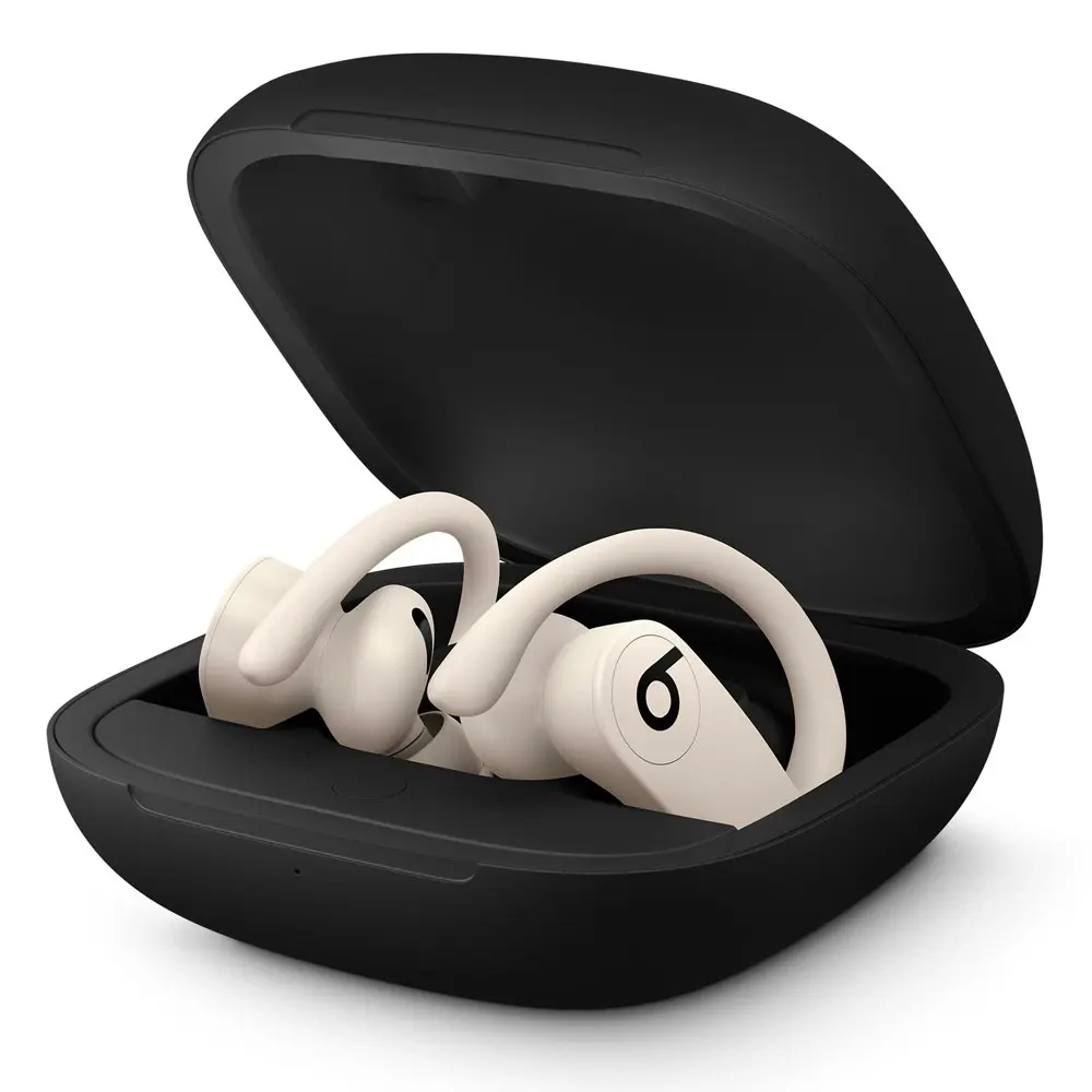 Beats Powerbeats Pro Wireless Bluetooth In Ear Hook Sport Earphones Ivory w/Case