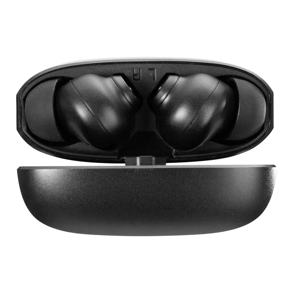 Wave Audio ENC Immersive Pro True Wireless Earbuds BT Earphones For Phones Black