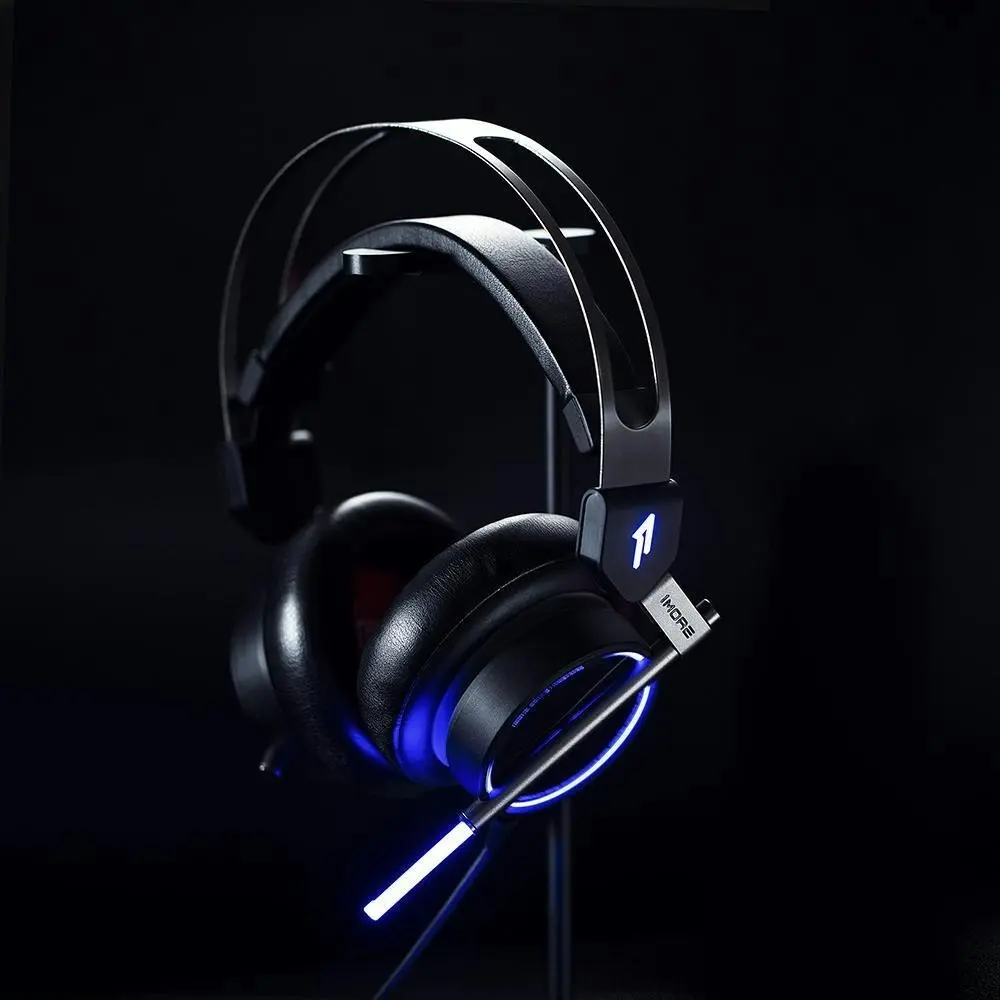 1More Spearhead VRX Gaming Over-Ear Headset w/ Microphone/LED For PC/Laptop