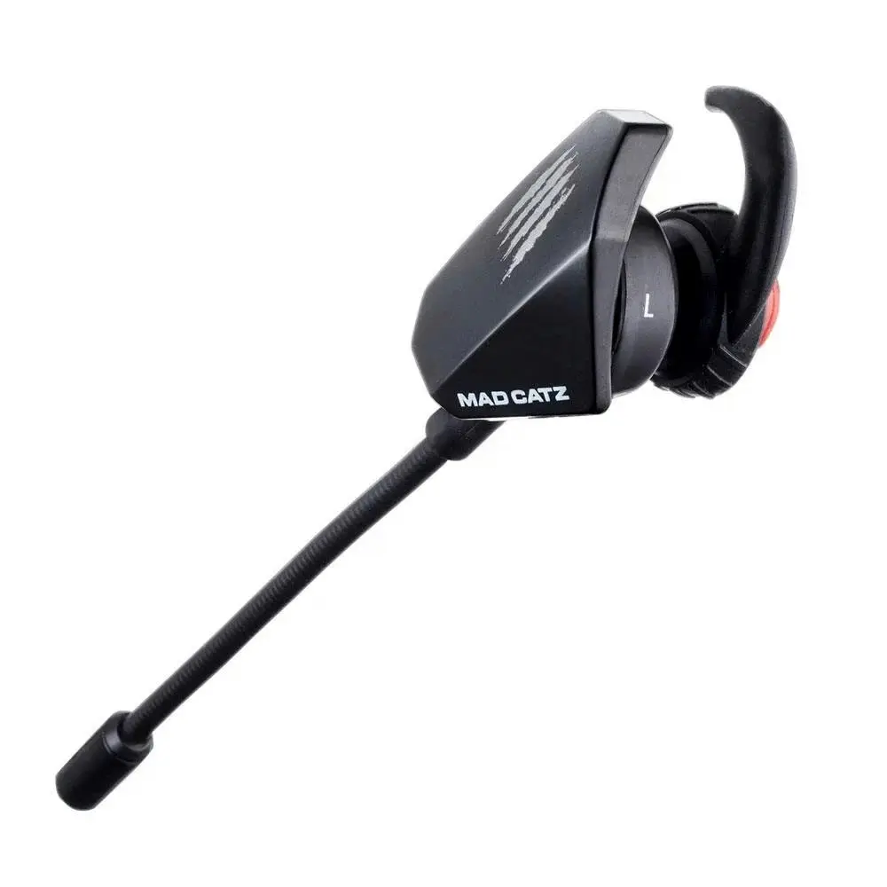 Mad Catz E.S. PRO+ Wired 3.5mm AUX Gaming In Ear Earbuds w/Microphone Black