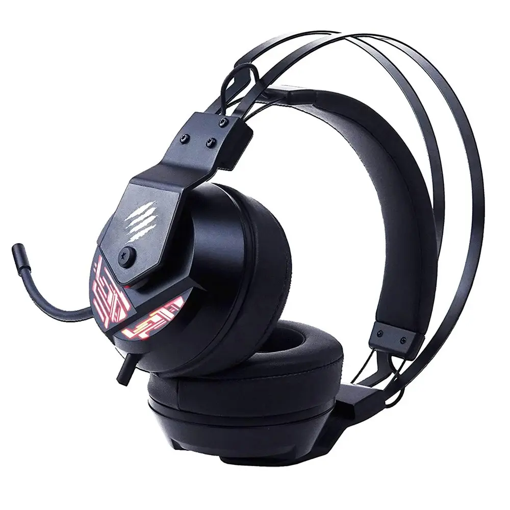 Mad Catz F.R.E.Q. 4 Over Ear Gaming Stereo RGB Headset w/3.5mm AUX/Mixer/Mic