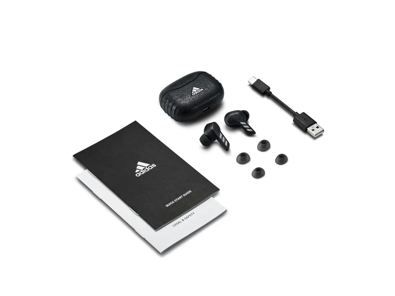 Adidas ZNE 01 ANC Wireless Bluetooth Earphones For Mobile Phones Night Grey