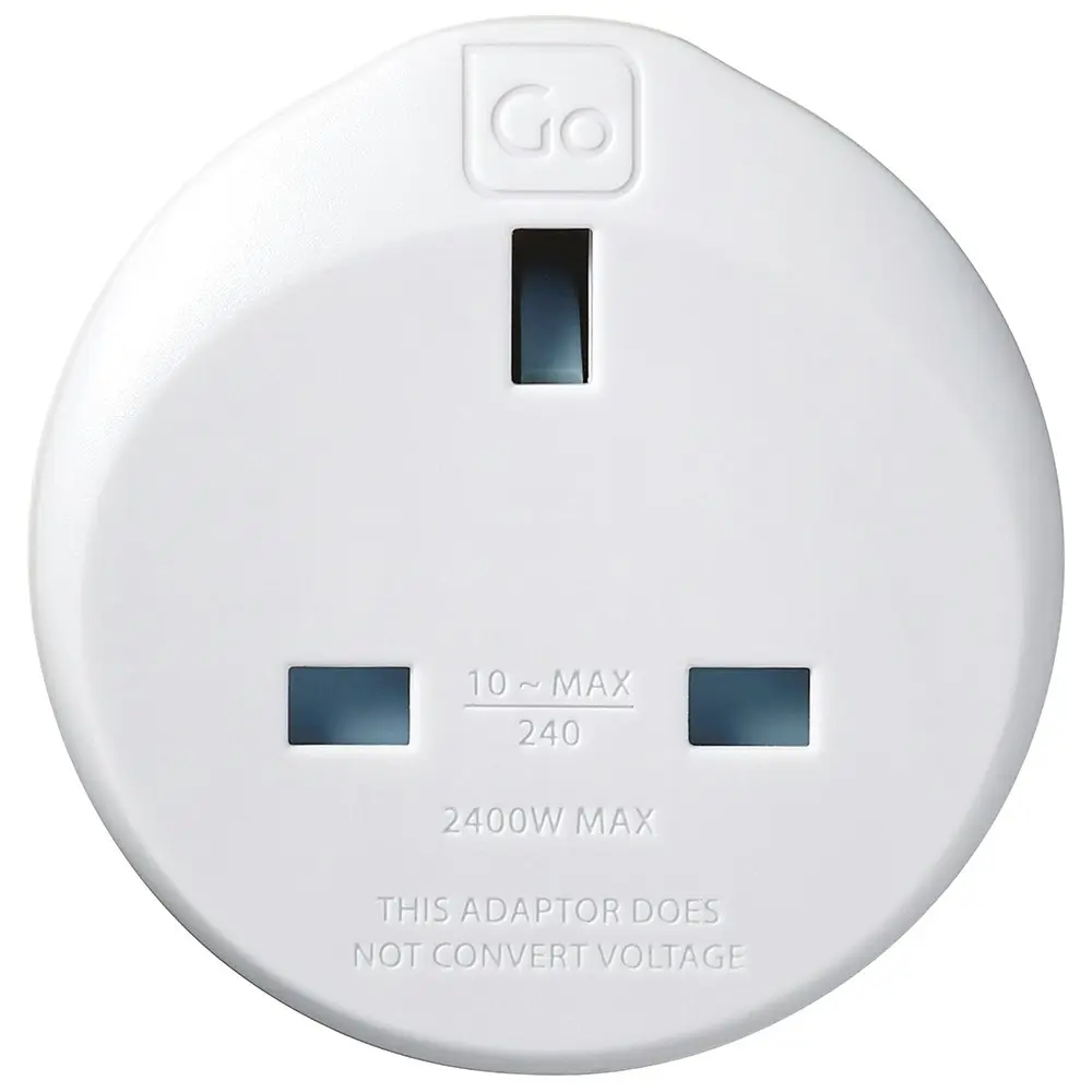 Go Travel UK To AU/NZ/CHINA Adapter 3 Pin Wall Power Plug Outlet Socket