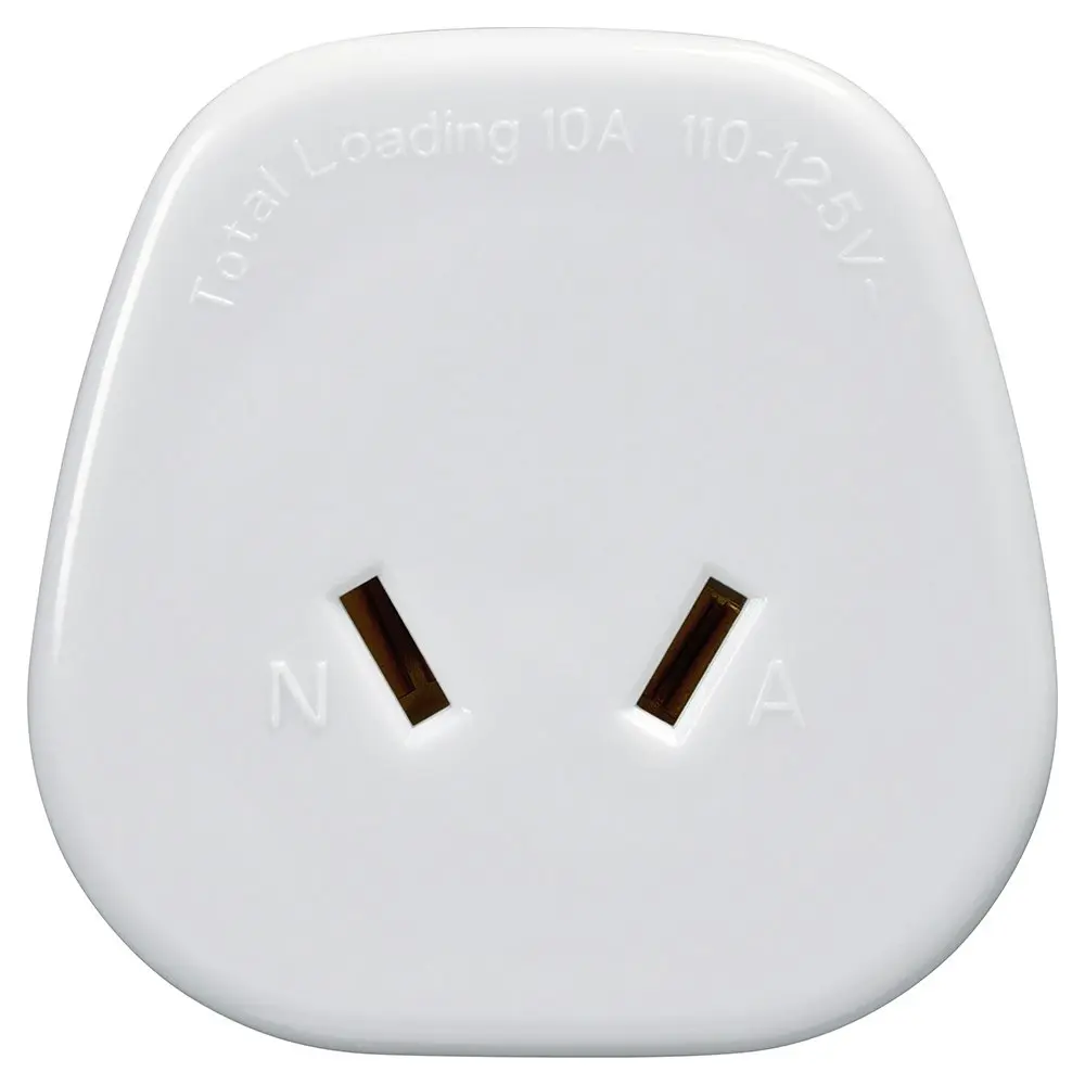 Go Travel AU/NZ To USA/JAPAN Adapter 2 Pin Wall Power Outlet Plug Socket