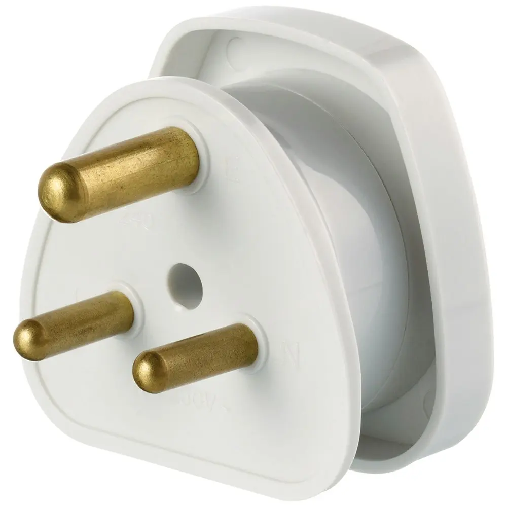 Go Travel AU/NZ/CHINA To INDIA Adapter 3 Pin Wall Power Plug Outlet Socket