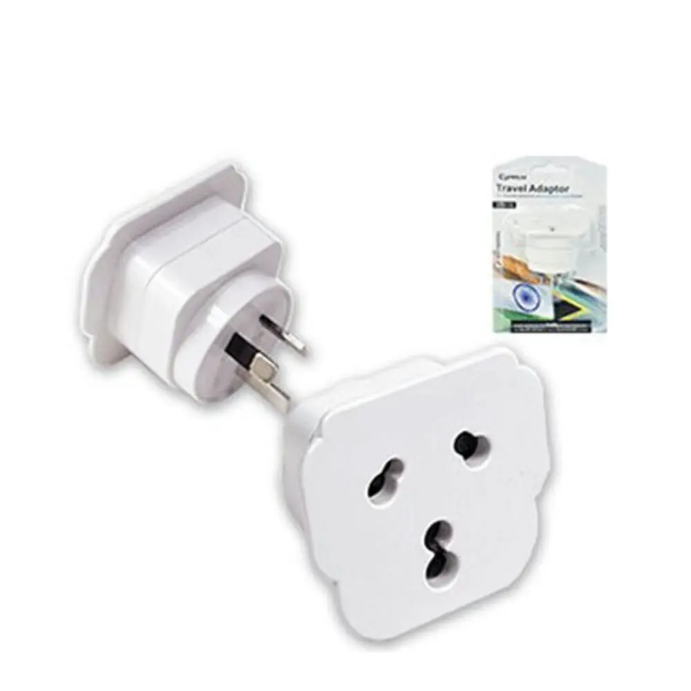 Sansai Travel Power Adapter Outlet India/South Africa Sockets to AU/NZ Plug