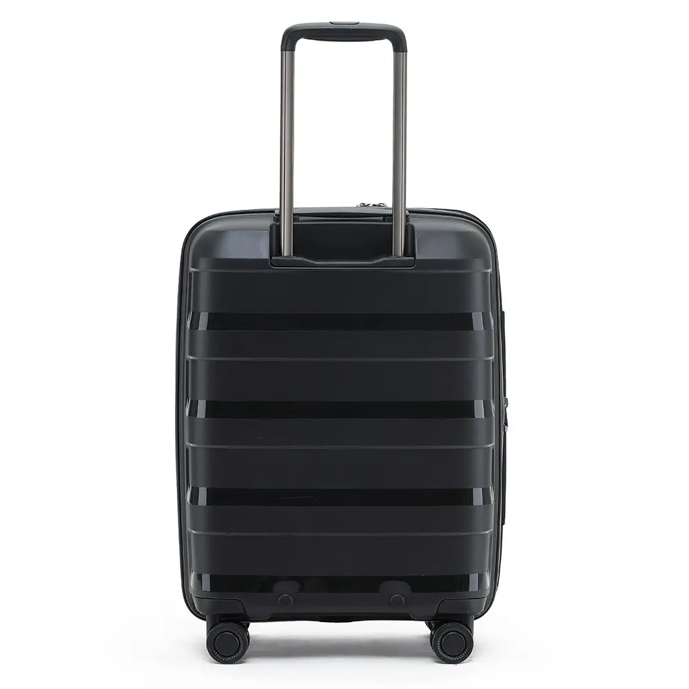 Tosca Comet 88L/25" Hard Case Wheeled Luggage Medium Trolley Suitcase Black