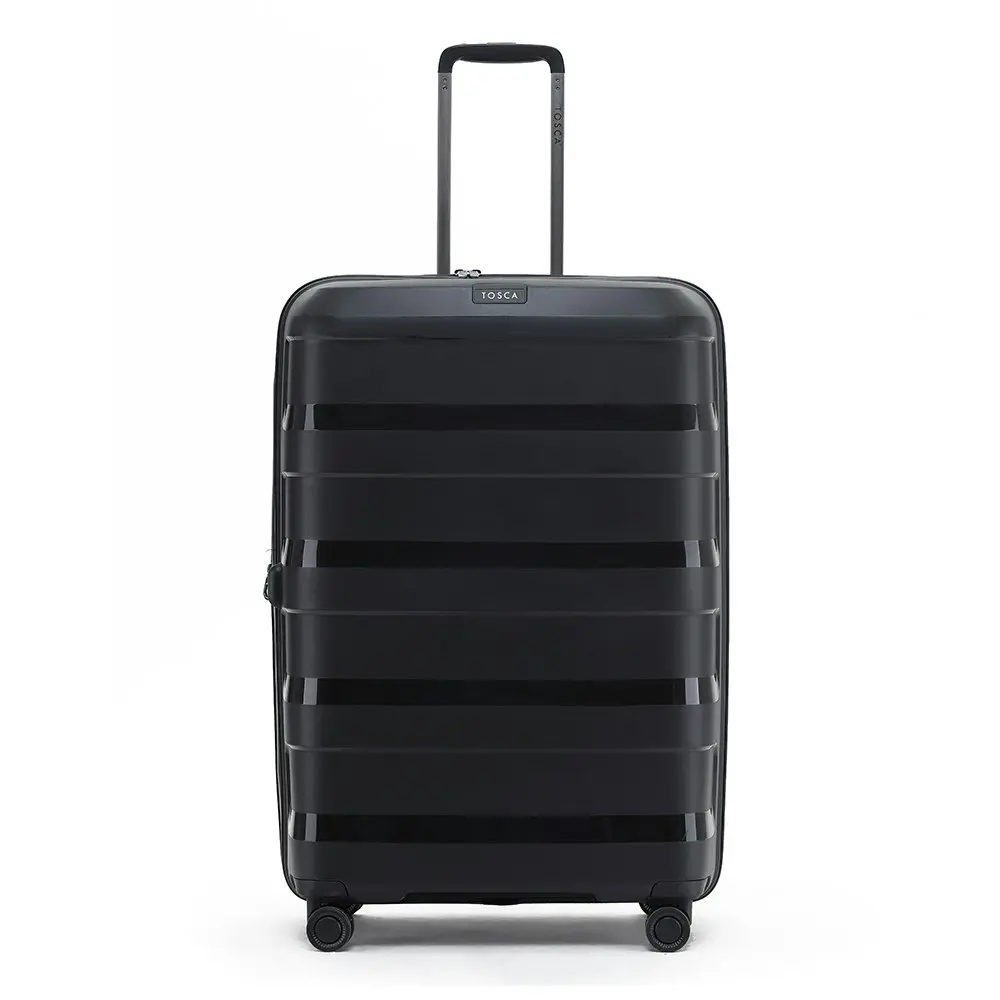 Tosca Comet 120L/29" Hard Case Wheeled Luggage Large Trolley Suitcase Black