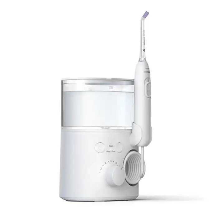 Philips Sonicare Power Water Flosser 3000 for Teeth w/ F3 & F1 Nozzle White