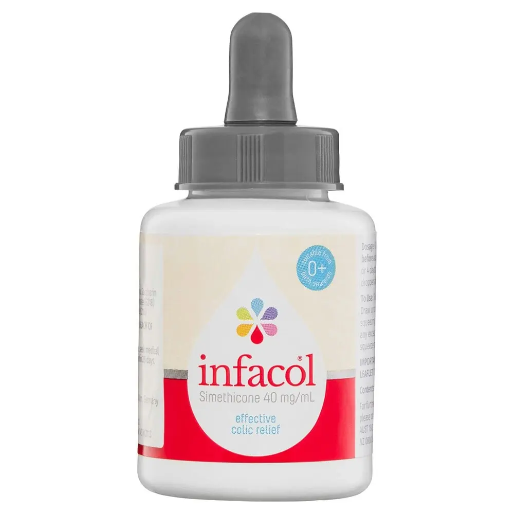 2x Infacol Effective Colic Relief 50ml Baby 0m+ Orange Flavour/Sugar Free