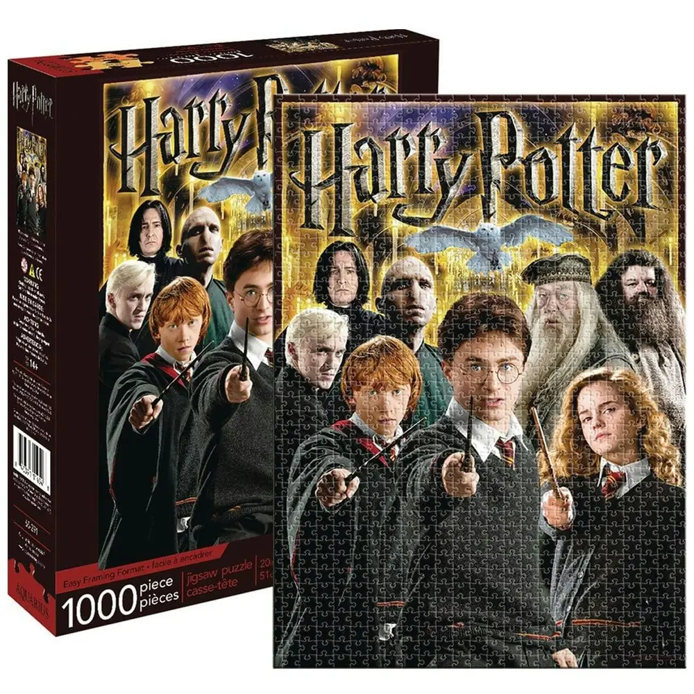 2x AQUARIUS Harry Potter Collage 1000pc Jigsaw Puzzle Teen/Kids 14y+ Toys