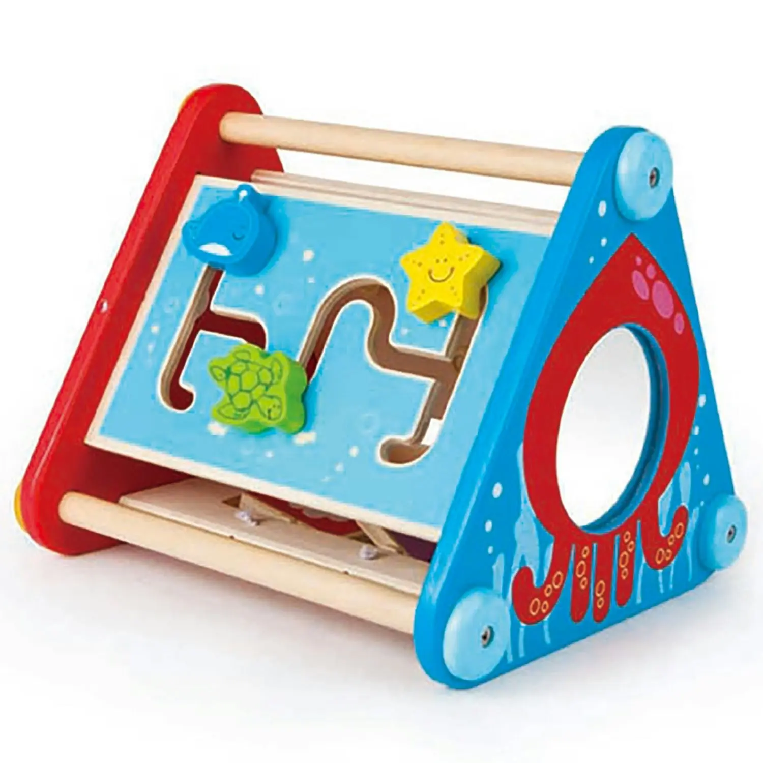 Hape Take-Along 25cm Educational/Activity Box Wooden Toy Kids/Baby/Infant 10m+